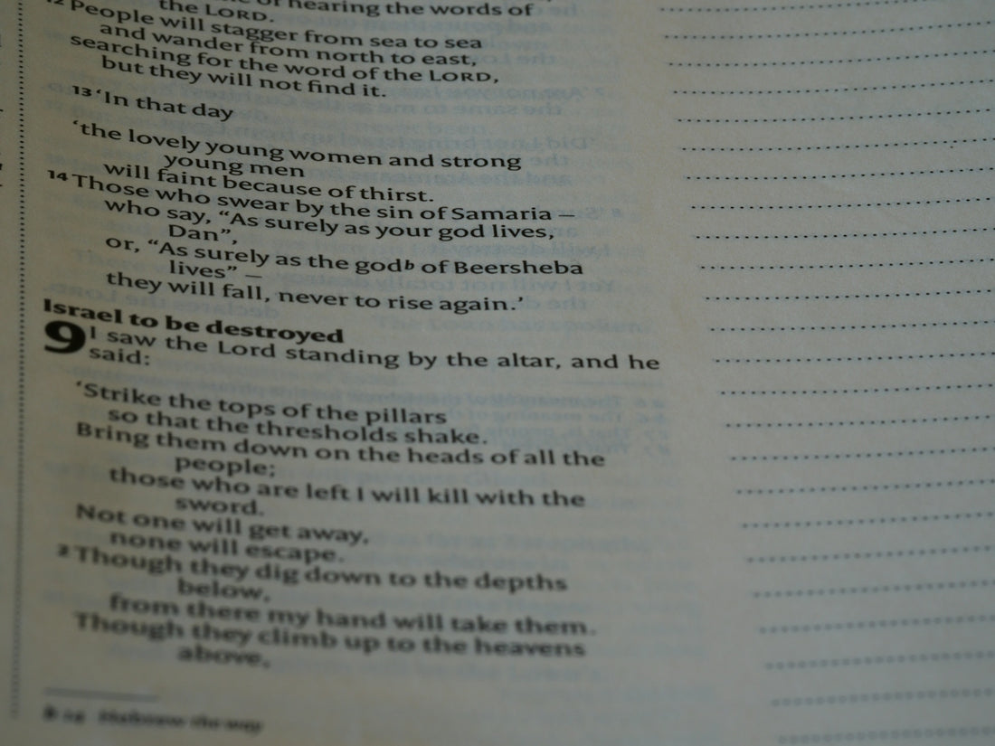 a close up of a text on a book
