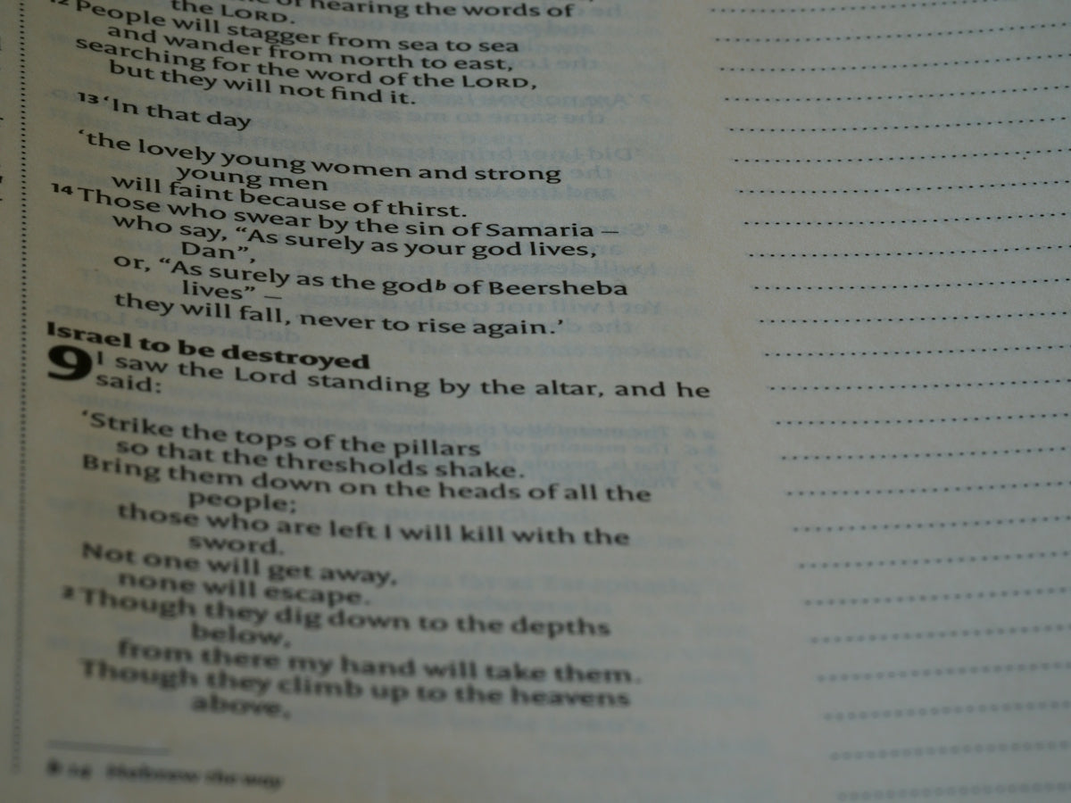 a close up of a text on a book