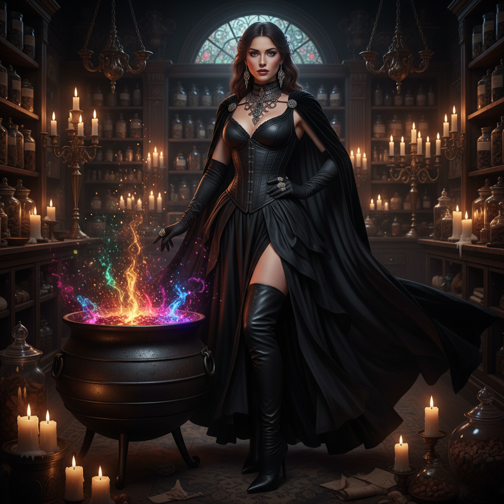 Alluring gothic Witch Apparel collection image