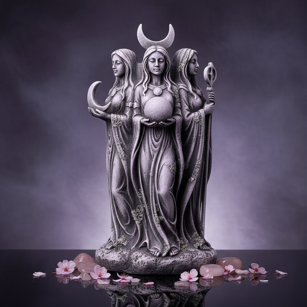 Stone Triple Goddess Ethereal