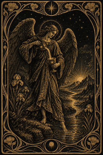 Temperance tarot card