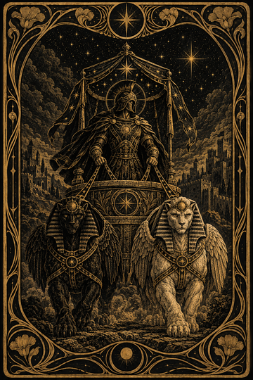 The Chariot tarot card