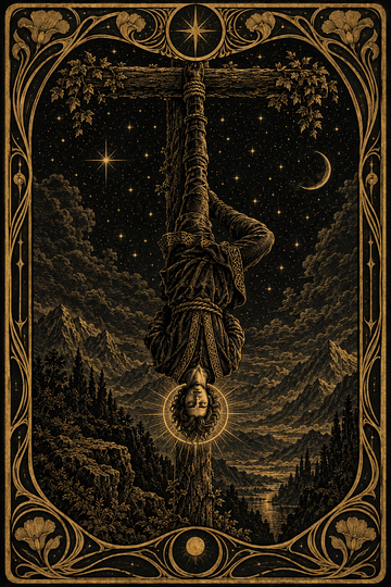 The Hanged Man tarot card