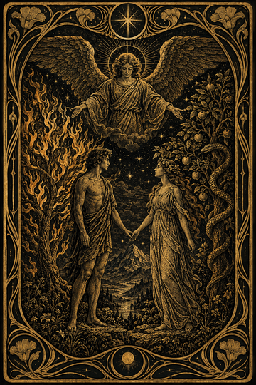 The Lovers tarot card