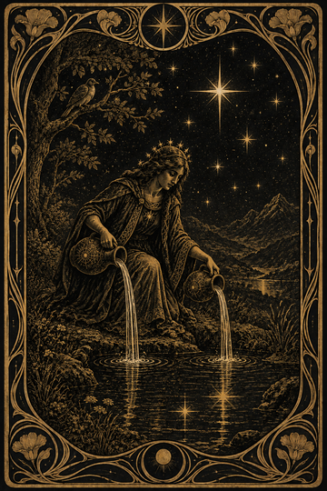 The Star tarot card