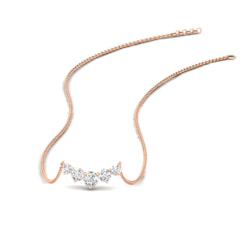 0.75 Carat Graduating Round Diamond Pendant | Pendant | Wiccan Center