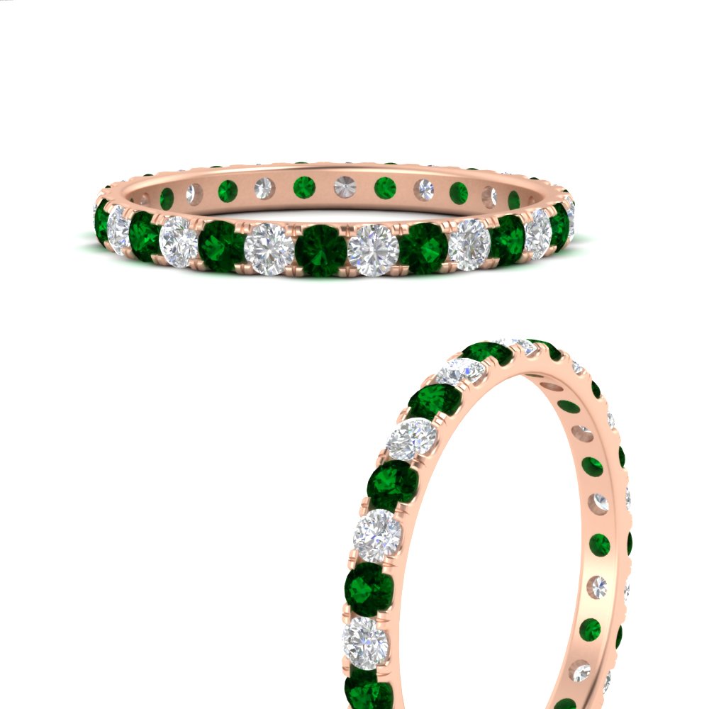 0.75 Ct. Round Eternity Wedding Band