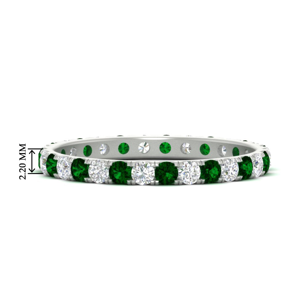 0.75 Ct. Round Eternity Wedding Band