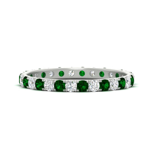 0.75 Ct. Round Eternity Wedding Band | band | Wiccan Center
