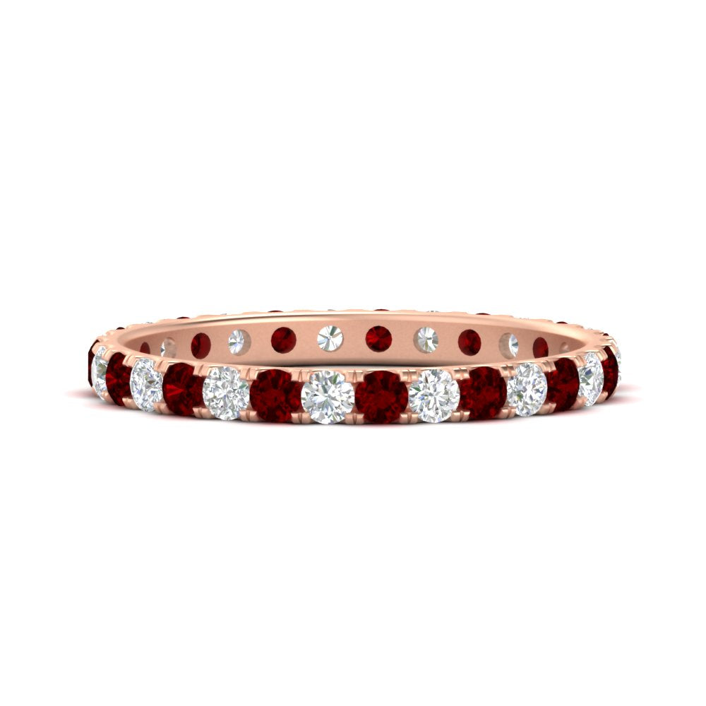 0.75 Ct. Round Eternity Wedding Band