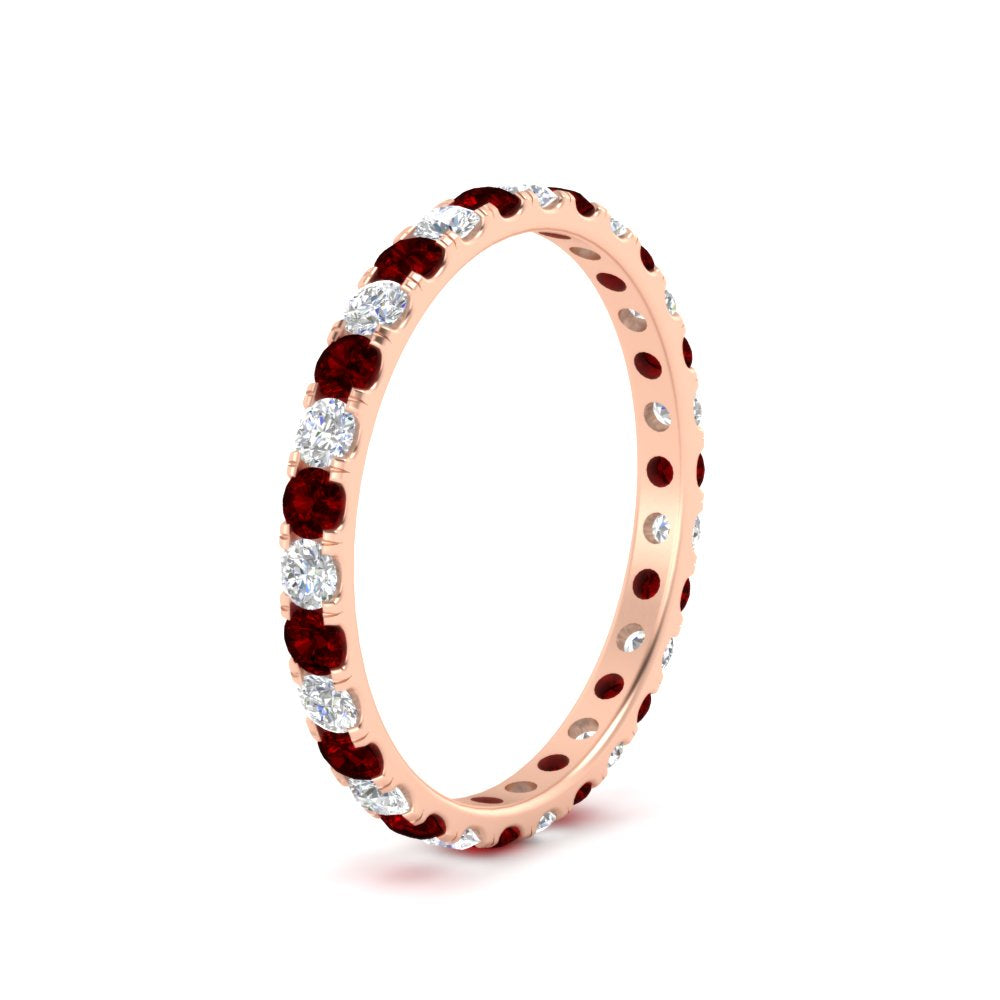 0.75 Ct. Round Eternity Wedding Band