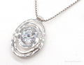 VTG Designer Silpada Large Cubic Zirconia Sterling Silver Necklace | Jewelry > Necklaces > Pendants | Wiccan Center