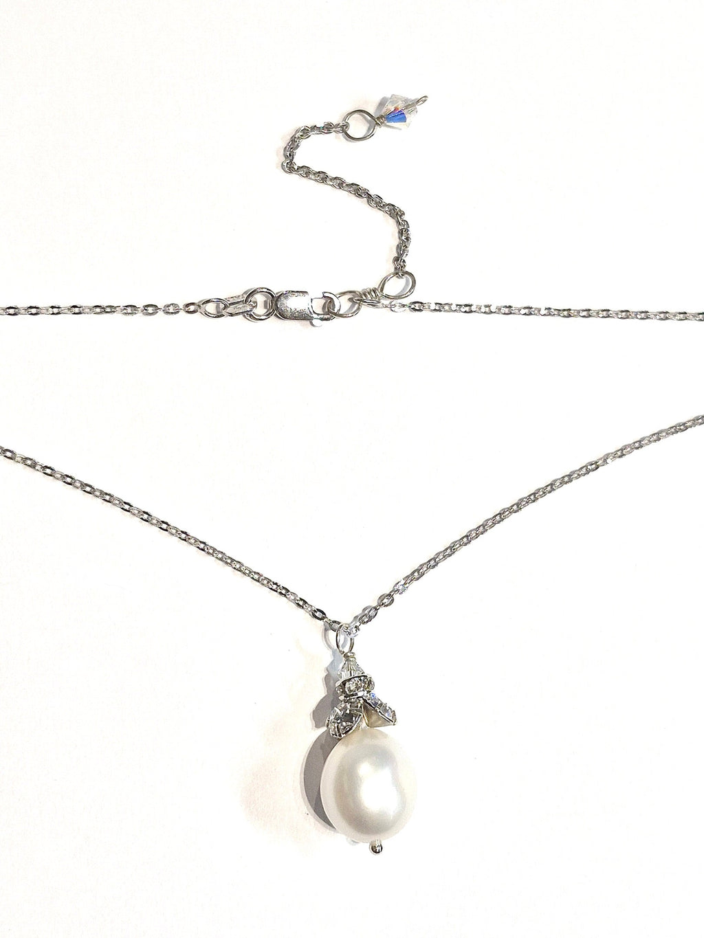 Melissa Baroque Pearl Drop Necklace