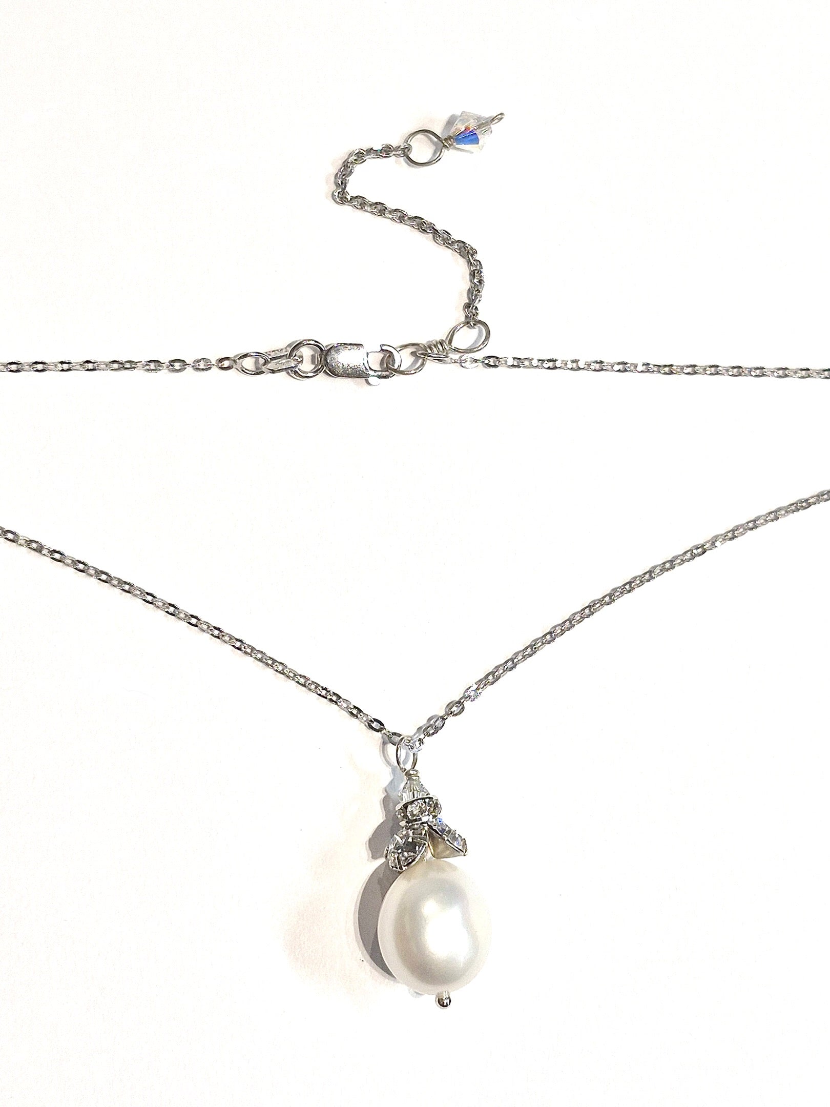 Melissa Baroque Pearl Drop Necklace