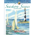 Creative Haven Seashore Scenes Coloring Book
