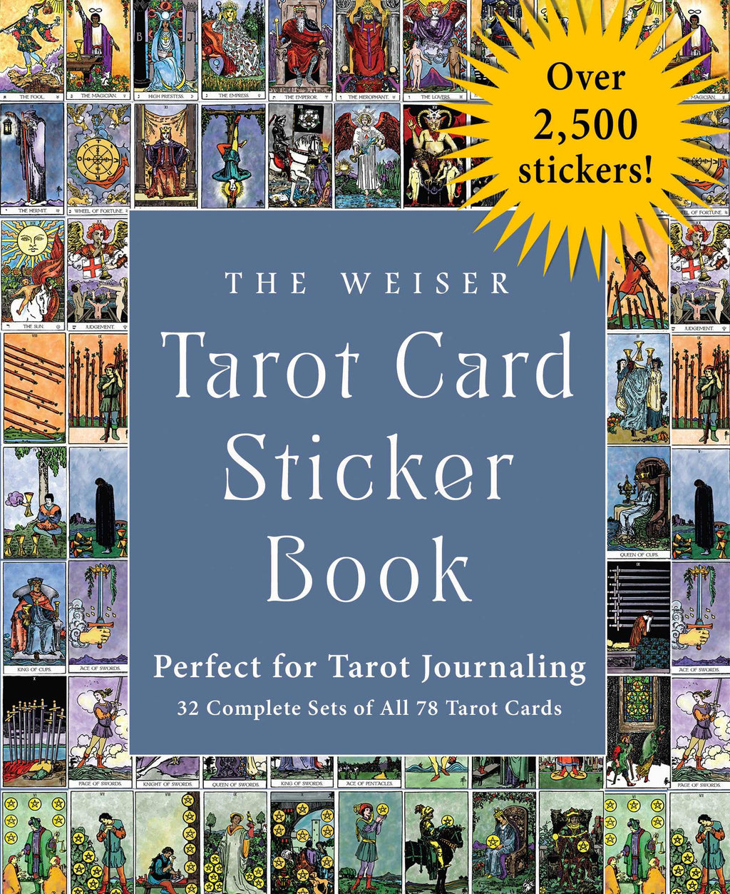 The Weiser Tarot Card Sticker Book: Over 2,500 Stickers | Sacred Book Store | Wiccan Center