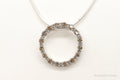 Designer JWBR White & Champagne Diamond Sterling Silver Necklace | Jewelry > Necklaces > Pendants | Wiccan Center