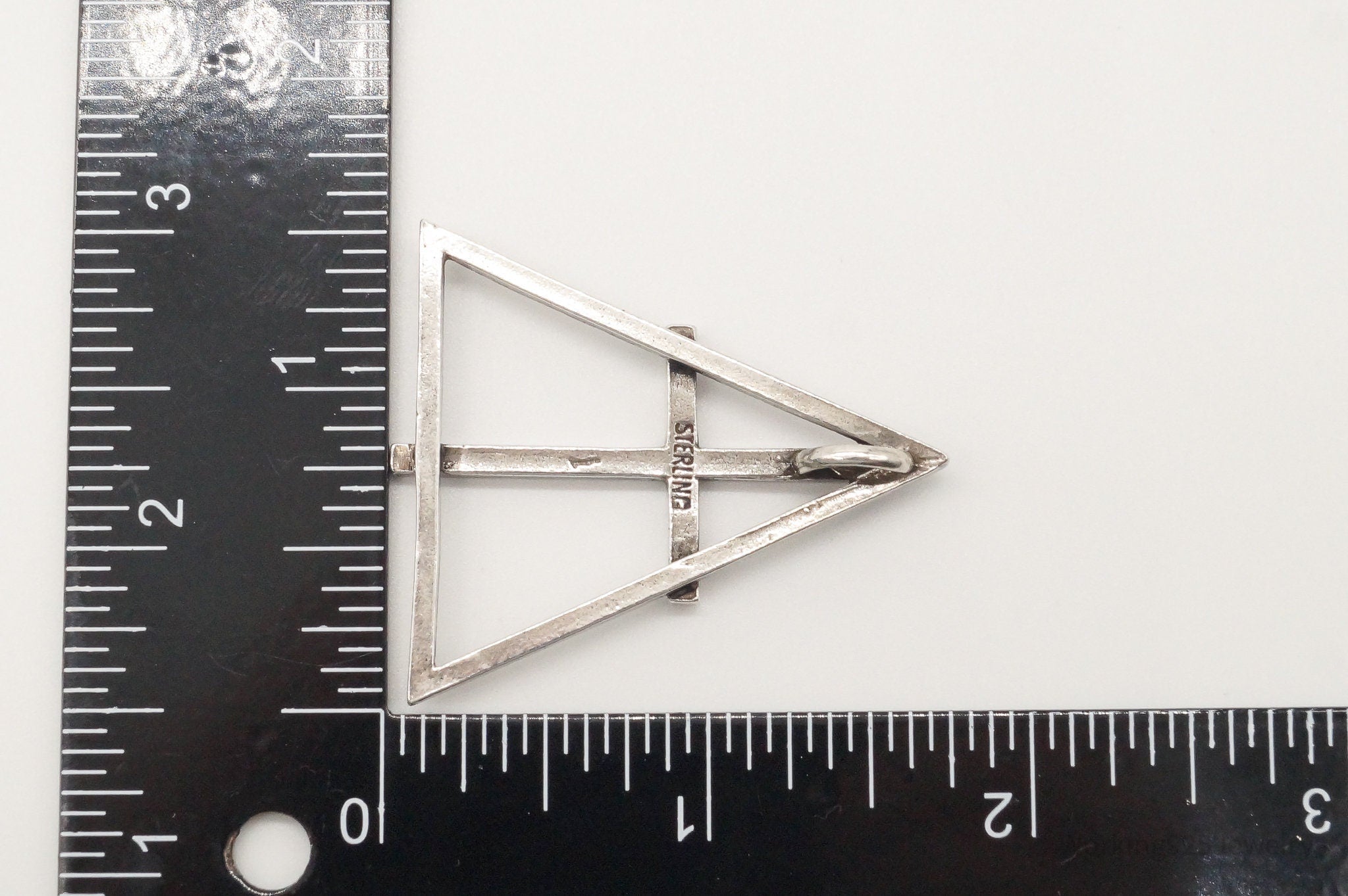 Large Antique Cross Sterling Silver Pendant | Jewelry > Necklaces > Pendants | Wiccan Center
