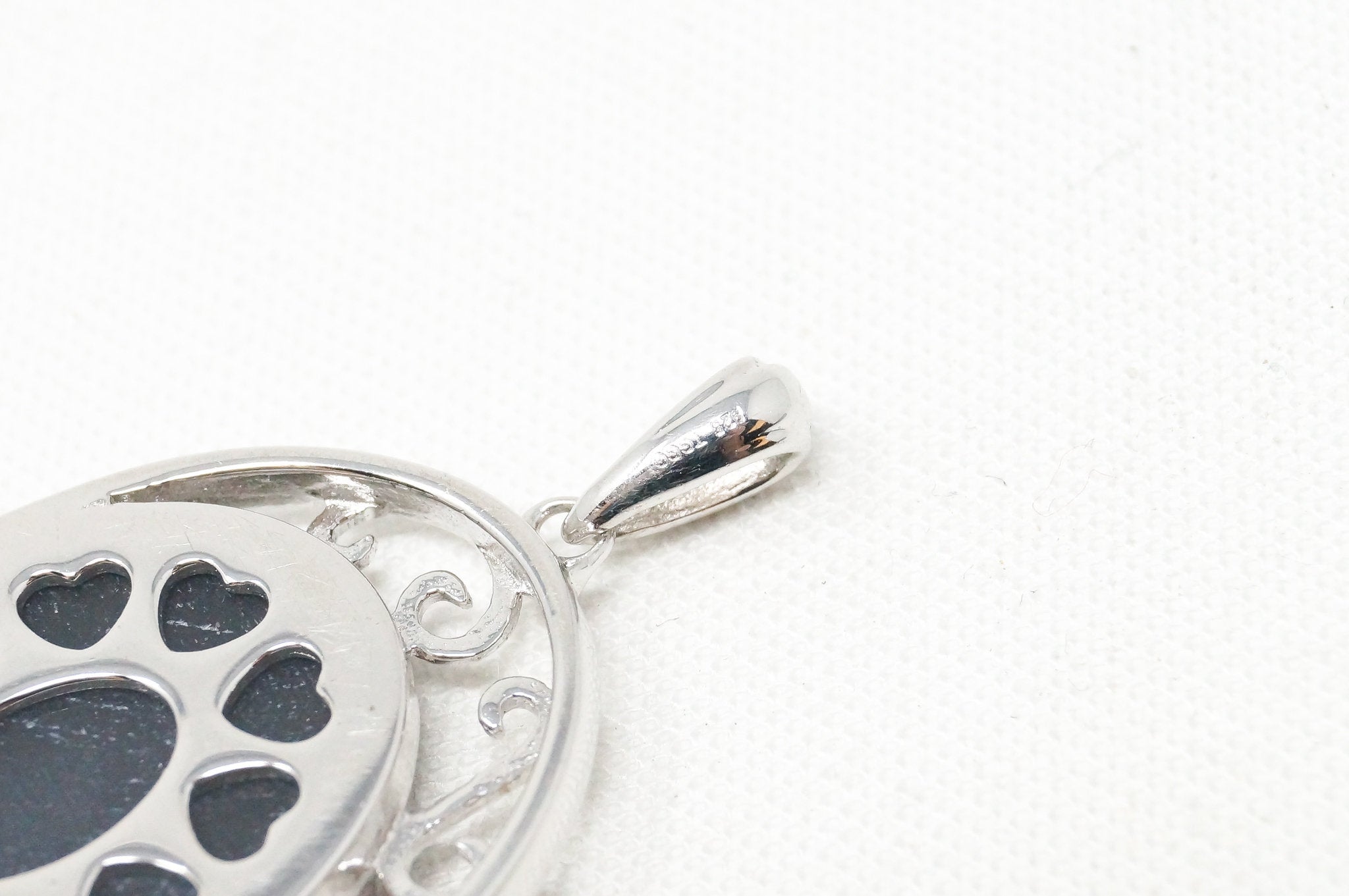 Vintage Designer TGGC Purple Druzy Quartz Art Deco Style Sterling Silver Pendant | Jewelry > Necklaces > Pendants | Wiccan Center