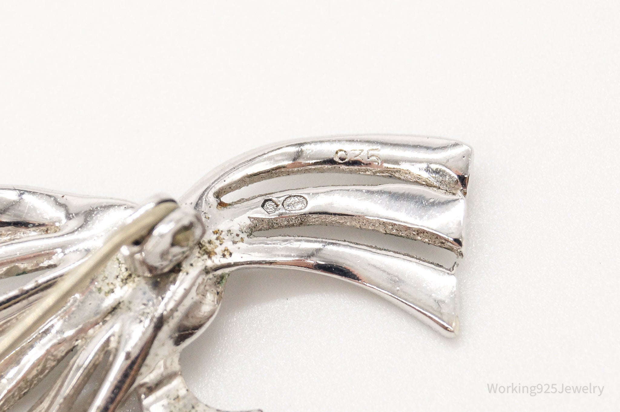 Antique Swedish Hematite 835 Silver Pin Brooch | Jewelry > Brooches, Pins & Clips | Wiccan Center