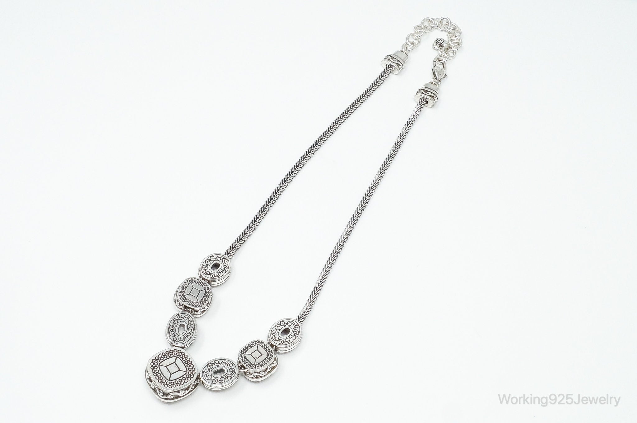 Designer Brighton 'Venus Rising" Crystal Toggle Sterling Silver Necklace | Jewelry > Necklaces > Pendants | Wiccan Center
