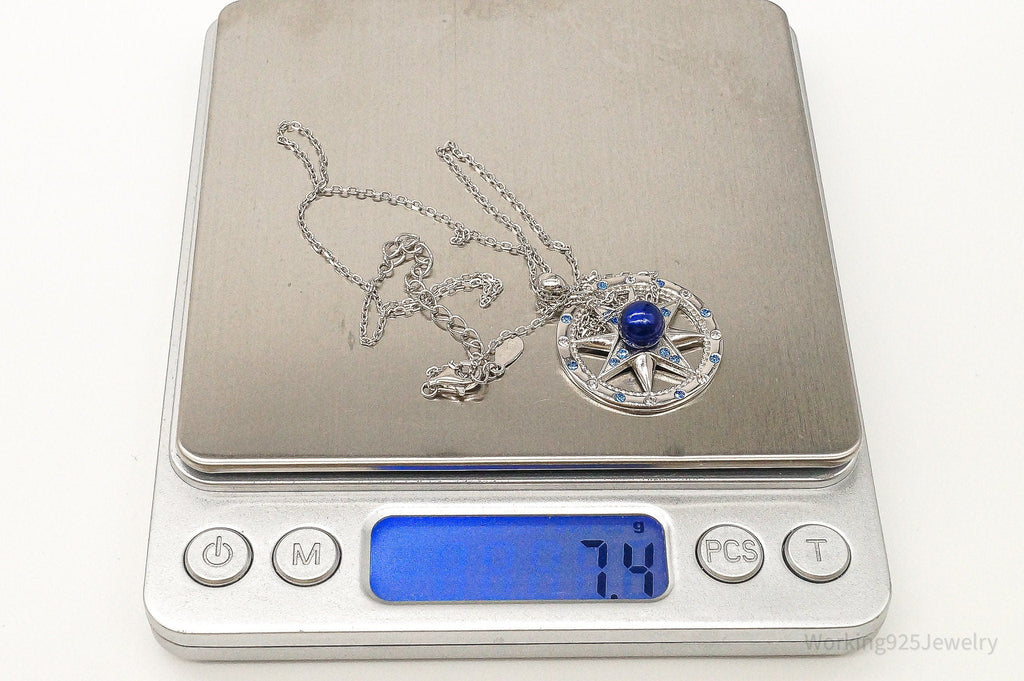 Designer Ryze Pearl Swarovski Crystals Sterling Silver Necklace | Jewelry > Necklaces > Pendants | Wiccan Center