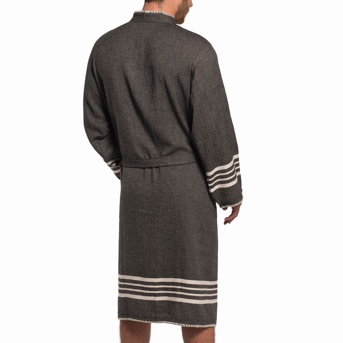 Organic Turkish Cotton Kimono Bathrobe – Lightweight Spa & Home Robe | Turkish Towel | Wiccan Center
