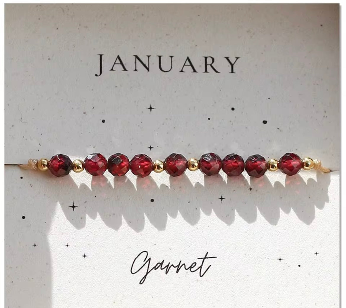 Crystal Birthstone Bracelet | Bracelets | Wiccan Center