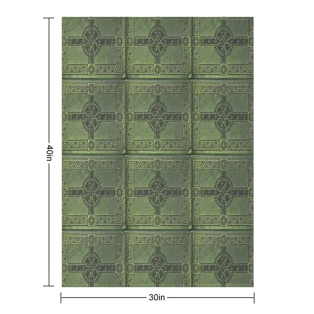 Celtic Knotwork Compact Throw Blanket