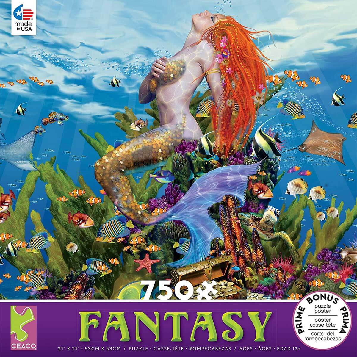 Ocean Nymph Puzzle (750 Pieces)