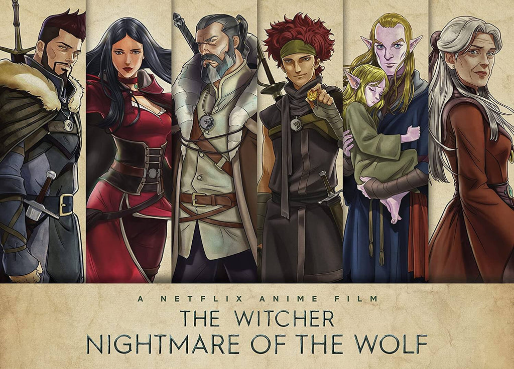 The Witcher Nightmare of the Wolf Jigsaw Puzzle (1000 Pieces) | The Witcher | Wiccan Center