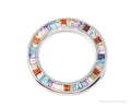 Vintage Multi Gem Sterling Silver Necklace Pendant | Jewelry > Necklaces > Pendants | Wiccan Center