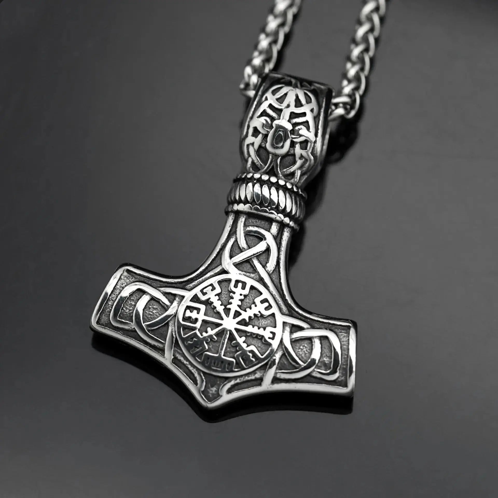 Modern Mjolnir Necklace | Jewelry | Wiccan Center