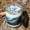 Storm Witch Candle | Weather Water Goddess Mermaid Sea Ocean Magick Witchcraft Altar Ritual Spell Gift Crystal Herbal Intention Candle Magic | | Wiccan Center