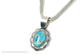 Vintage Designer Carolyn Pollack Relios Turquoise Sterling Silver Necklace | Jewelry > Necklaces | Wiccan Center