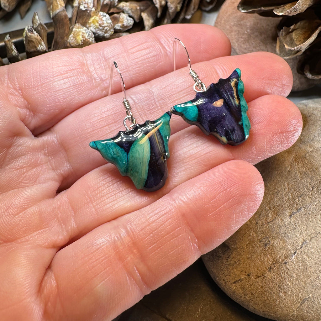 Heathergems Scottish Highland Cow Dangle Earrings - Handmade in Scotland | Dangle Earrings | Wiccan Center