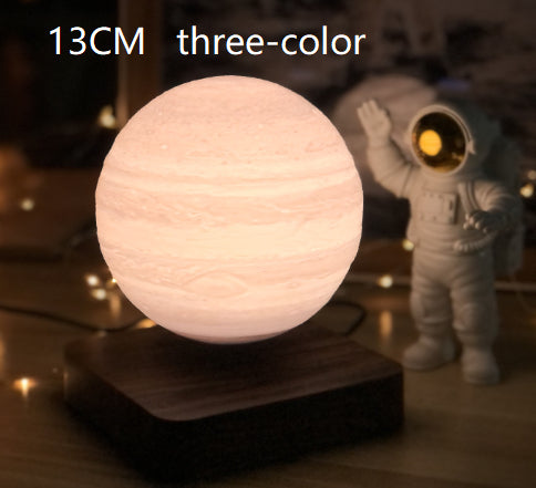 Magnetic Levitation Table Lamp Moon Light 3D Printing Planet Night Light | 0 | Wiccan Center