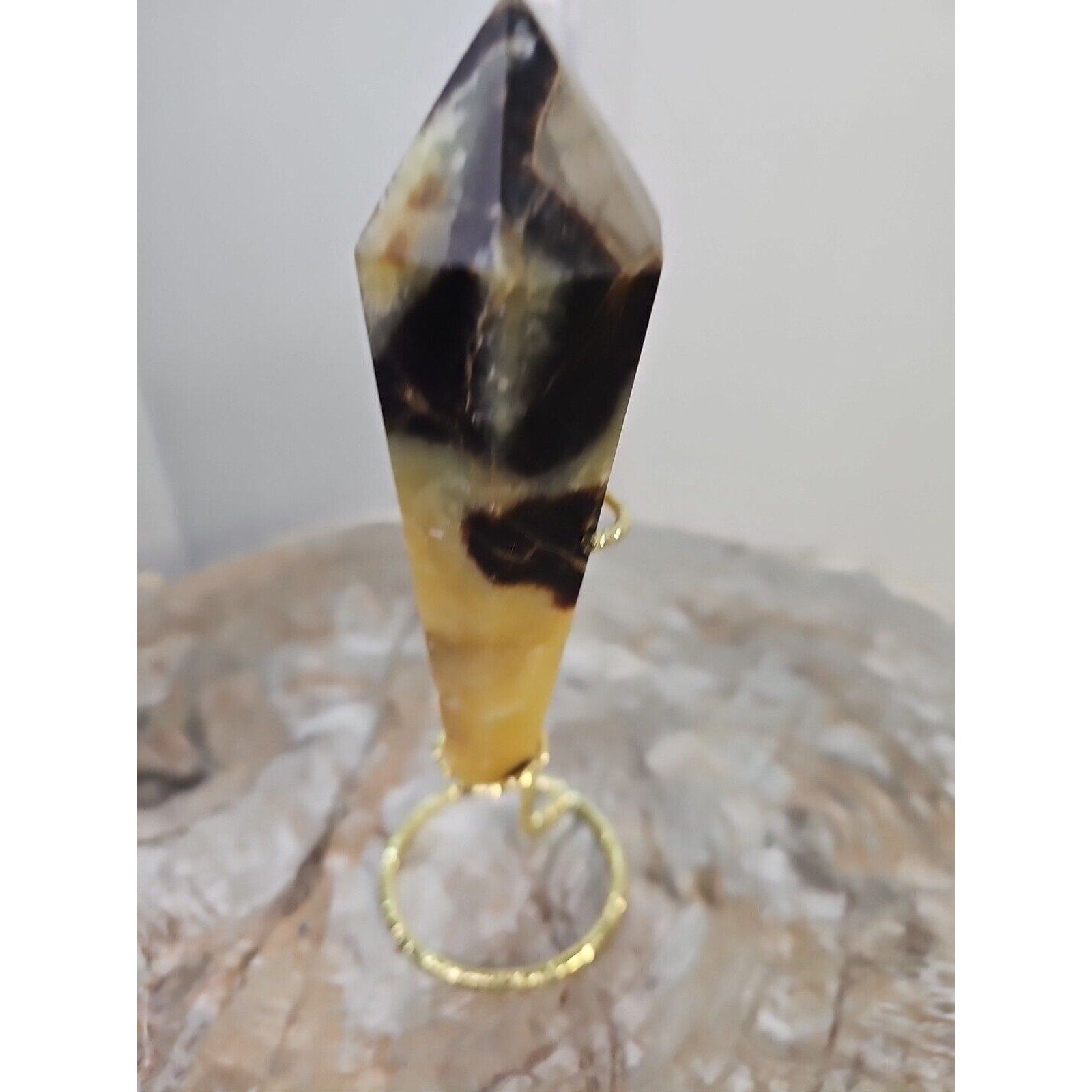 Dragon Septarian Geode Scepter Crystal Tower — 251g, Madagascar | CrystalCloud Company | Crystal Points & Towers | Wiccan Center