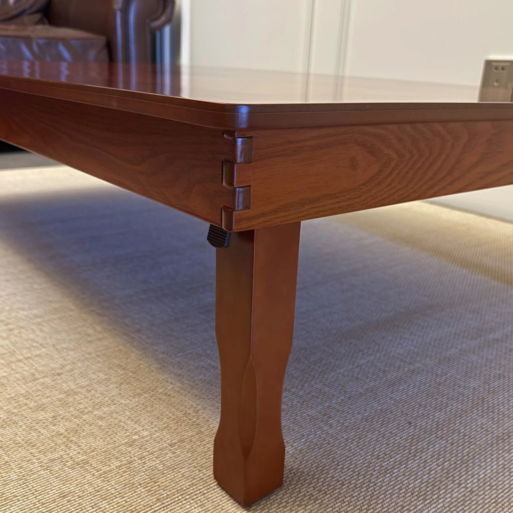 Korean Floor Table with Folding Legs (120 × 80 cm) – Asian Style Low Dining & Work Table