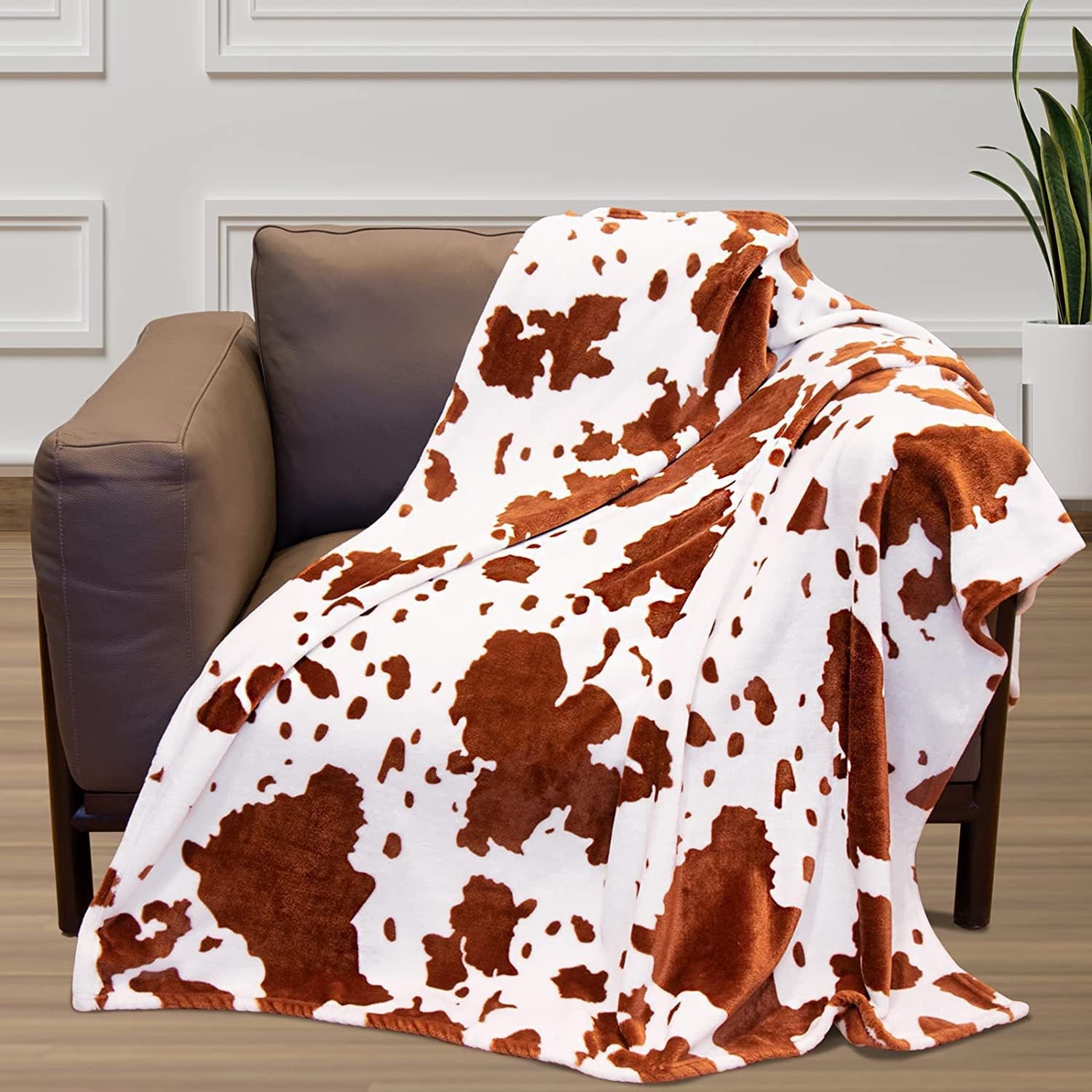 Cow Printing Blanket Digital Flannel | 0 | Wiccan Center