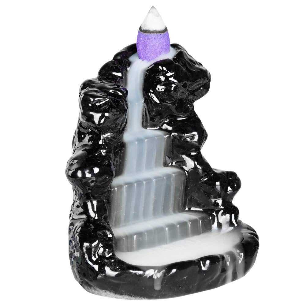Mountain Waterfall Backflow Incense Burner | Backflow Burners | Wiccan Center