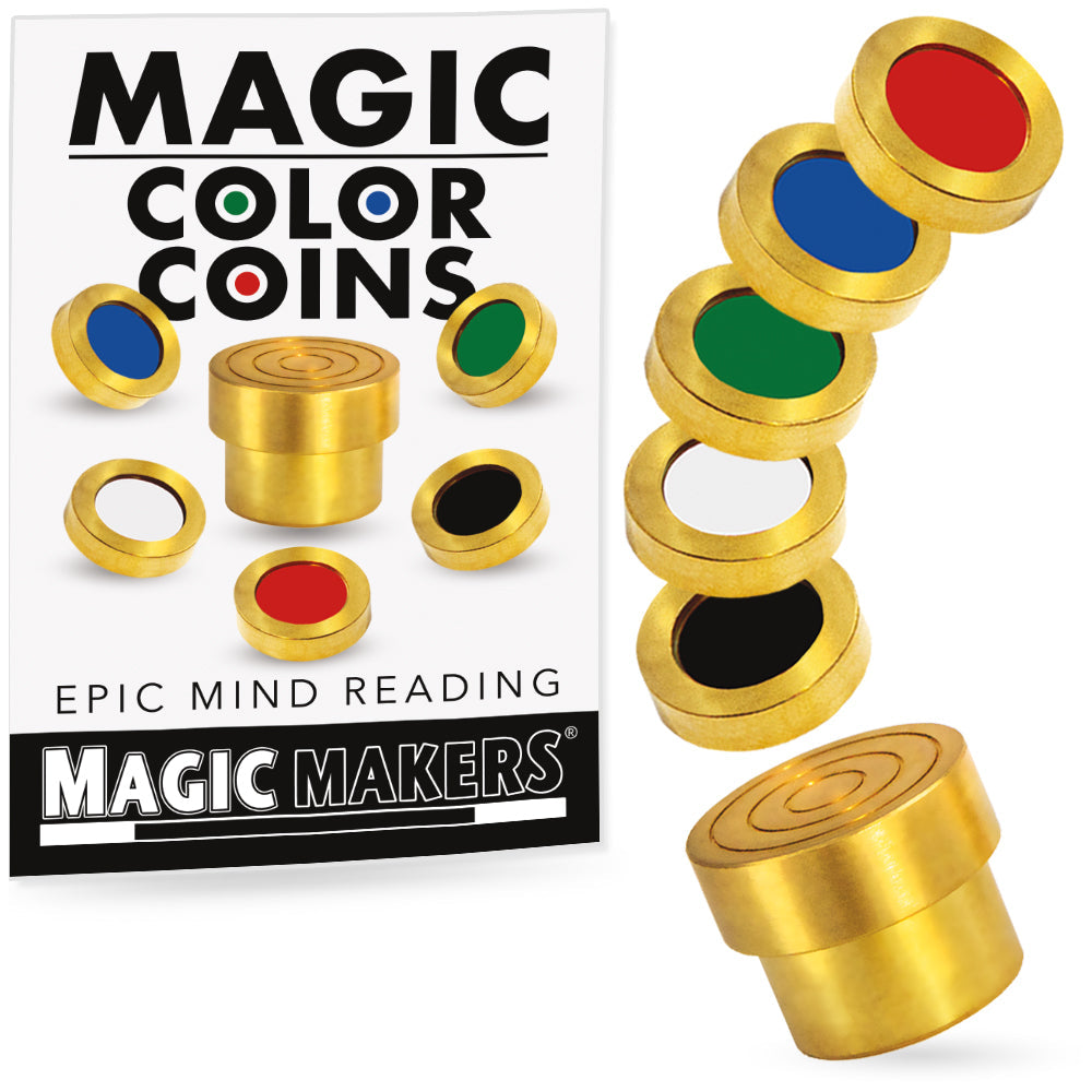 Magic Color Coins | Close-up/Stage Gimmicks | Wiccan Center