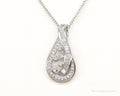 Designer Ryze Cubic Zirconia Sterling Silver Necklace | Jewelry > Necklaces > Pendants | Wiccan Center