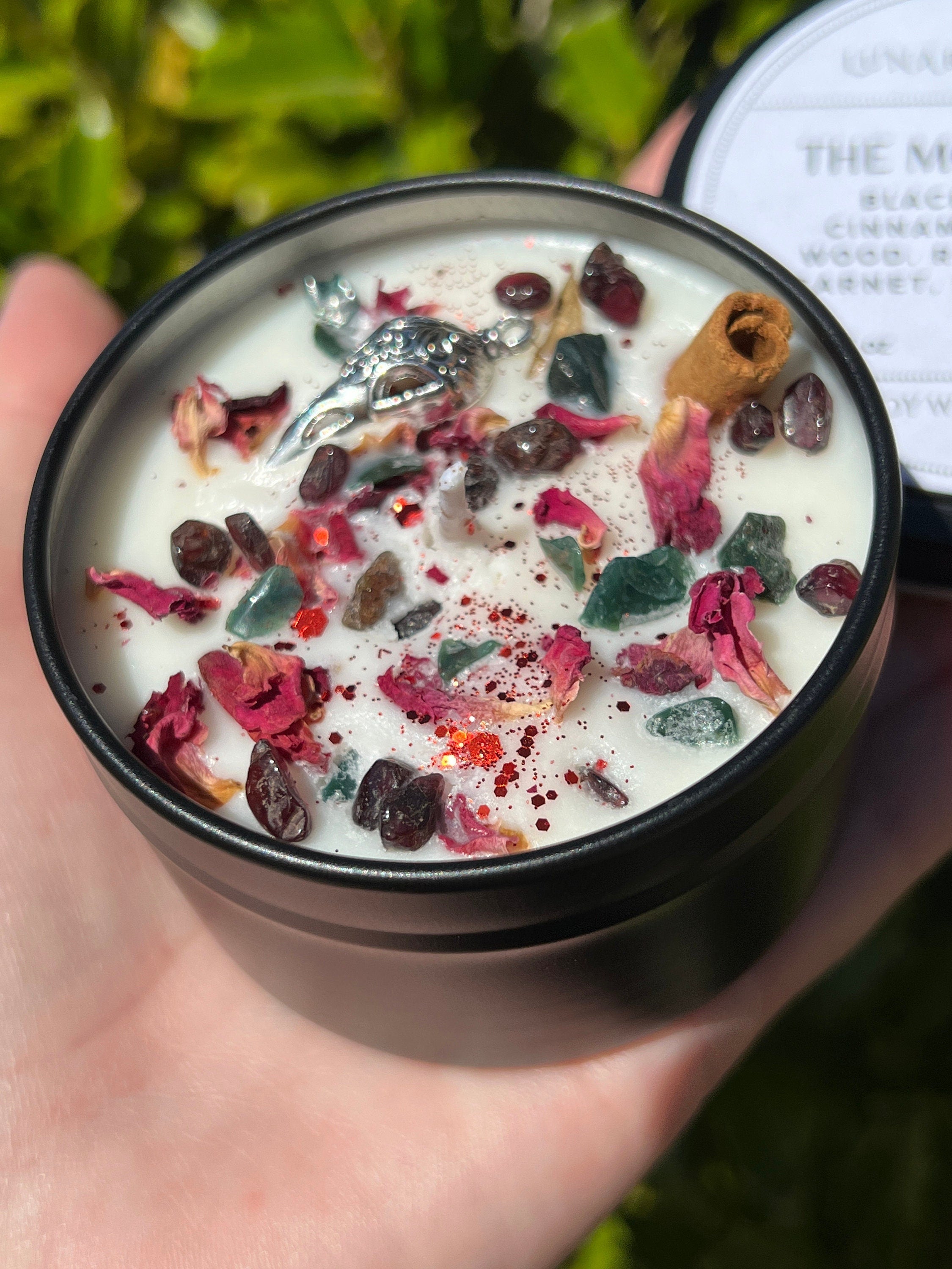 The Morrigan Ritual Candle | Phantom Goddess of War Witchcraft Altar Spell Magic Celtic Deity Gift Scented Intention Devotional Soy Candles | | Wiccan Center