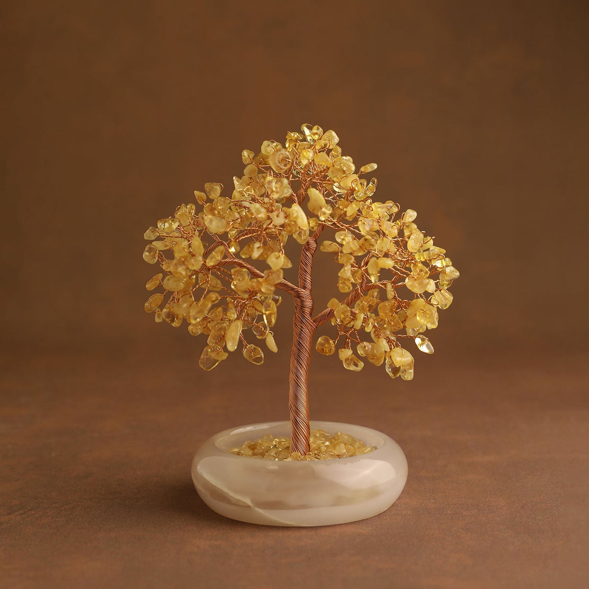 Elegant Jade Base Crystal Tree | Crystal Tree | Wiccan Center