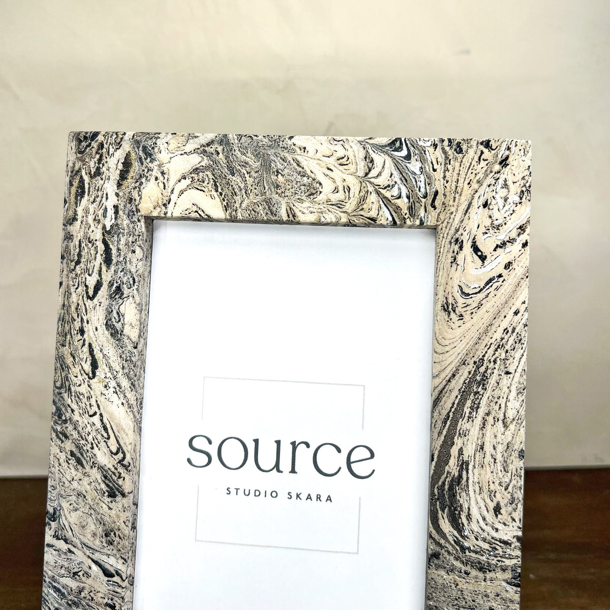 Neue Hand Marbled Wood Picture Frame (4x6) | Frame | Wiccan Center
