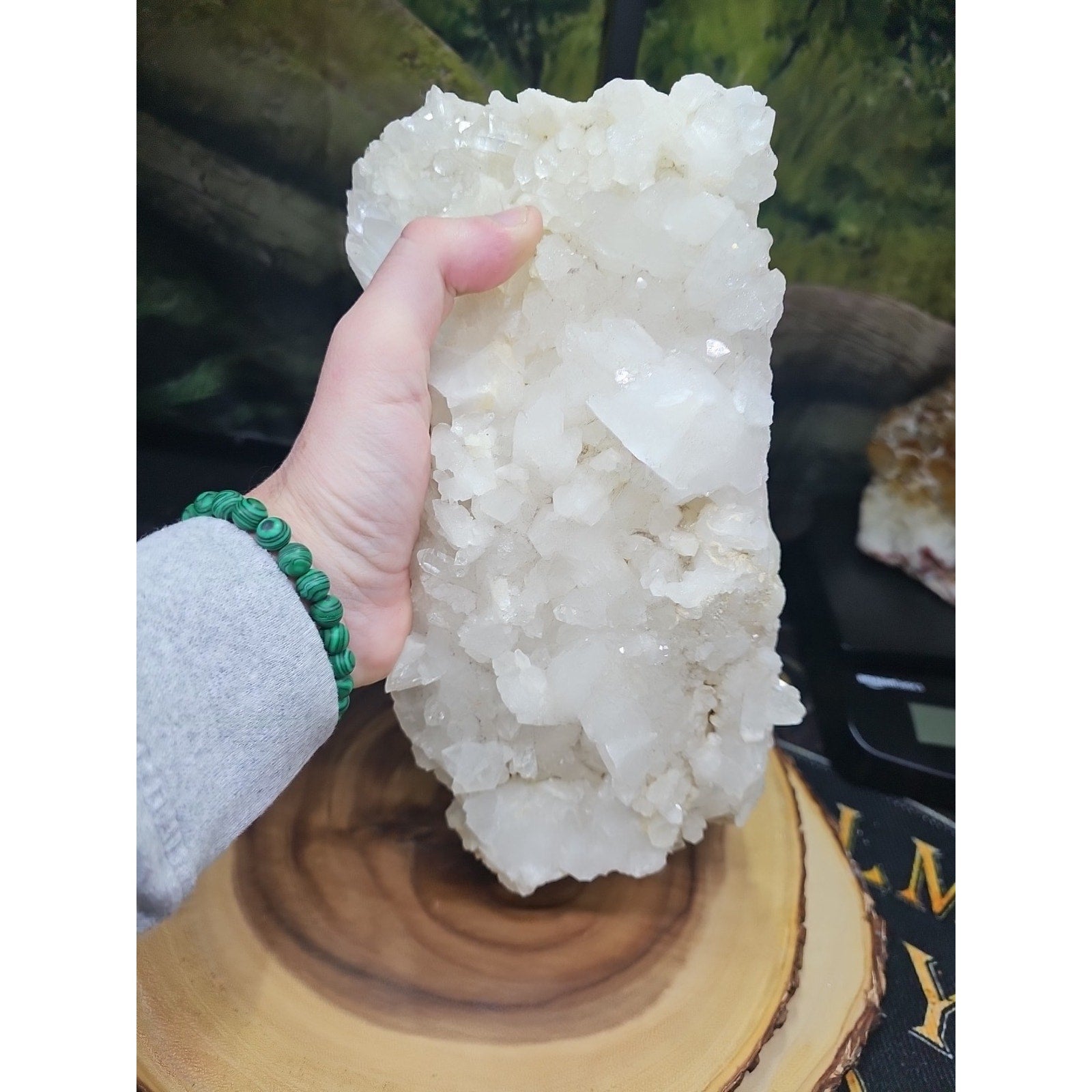 6.2 Lbs White Crystal Quartz | Mineral Specimens | Wiccan Center