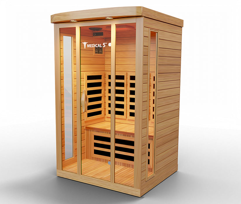 3 Person Home Infrared Sauna | Medical 5™ | Saunas | Wiccan Center