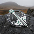 Enamel Celtic Trinity Knot Tara Brooch | Brooch | Wiccan Center
