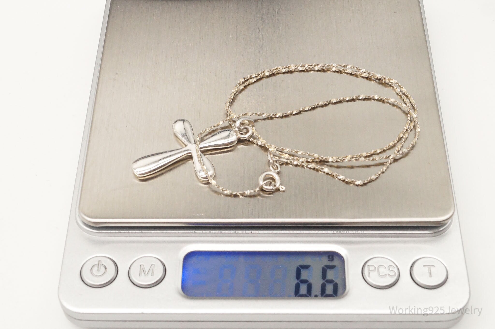 Vintage Designer Boma Cross Sterling Silver Necklace | Jewelry > Necklaces > Pendants | Wiccan Center